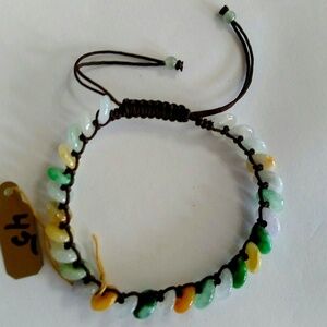 Certified 8mm jade bracelet